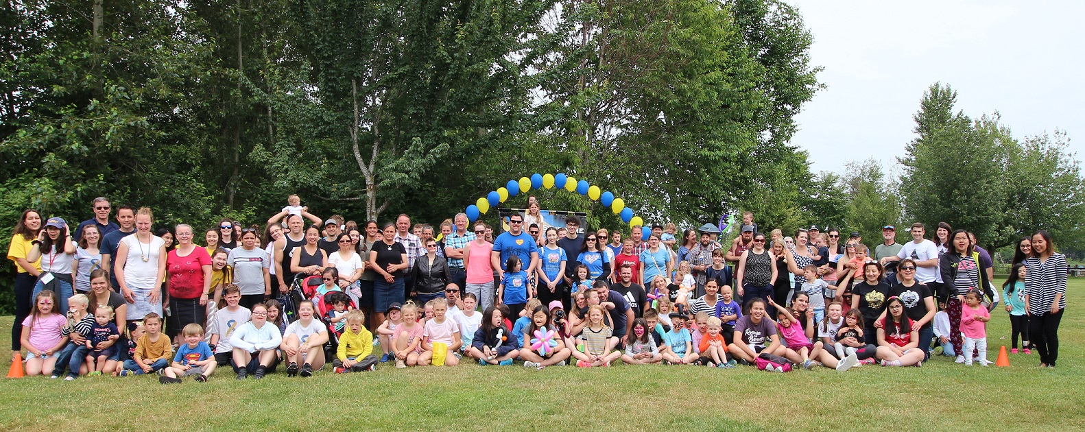 Friends and family supporting people with Down syndrome in the Fraser Valley, BC.